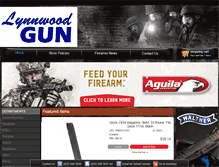 Tablet Screenshot of lynnwoodguns.com